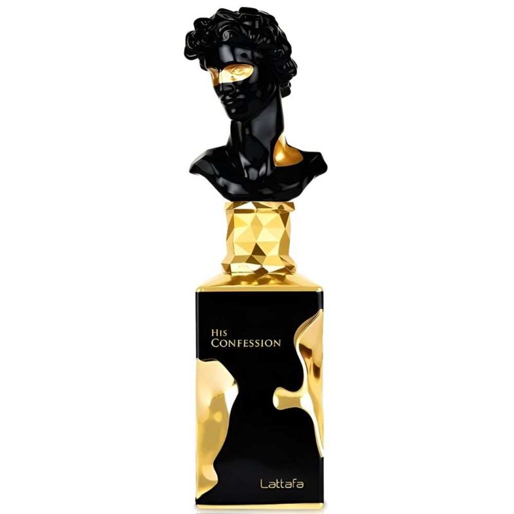 Lattafa His Confession Eau de Parfum EDP Spray for Men 3.4 oz / 100 ml - New